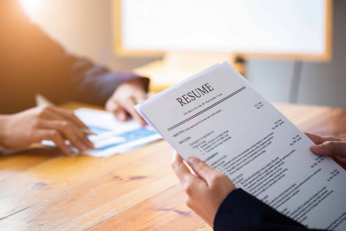 CV cần có bố cục mạch lạc