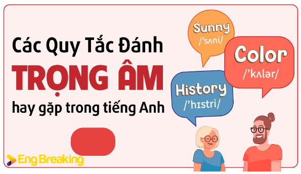 Cách đánh trọng âm trong tiếng anh