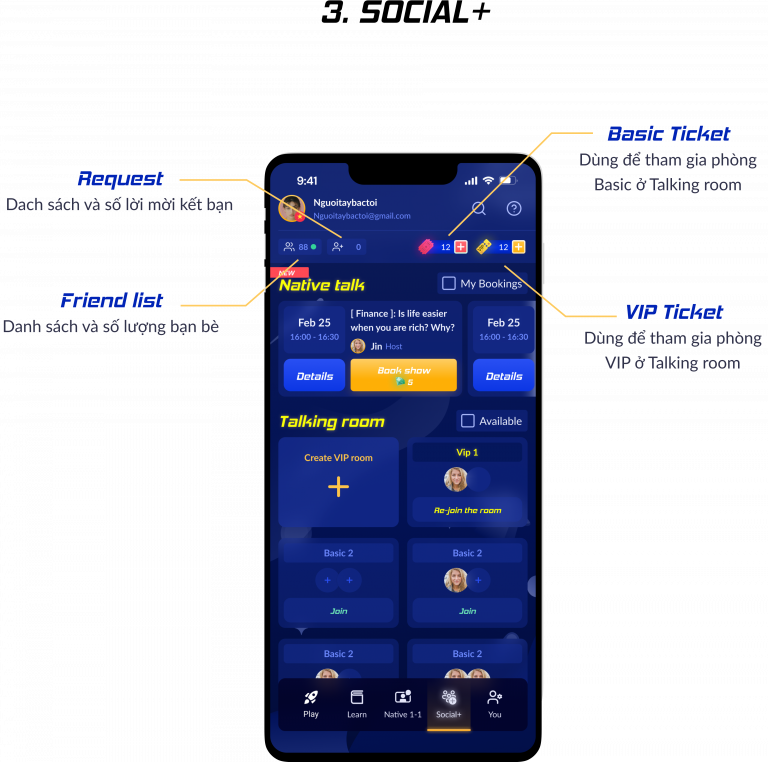 Luyện tập trong môi trường thực tế trên app Eng Breaking